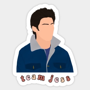 team jess Sticker